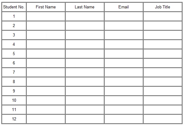 Delegate Information